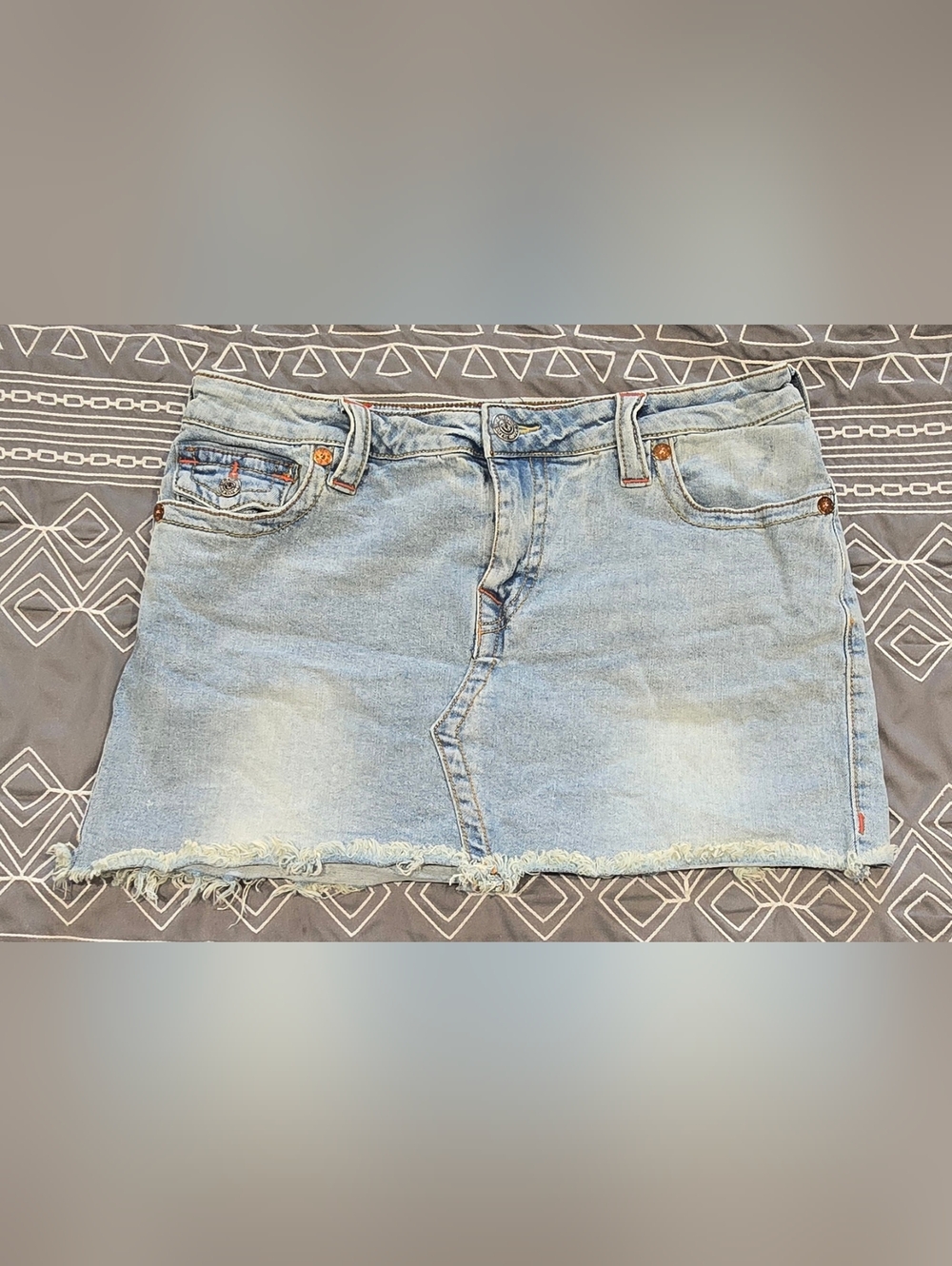 True Religion Sadie Mini Skirt Size 29